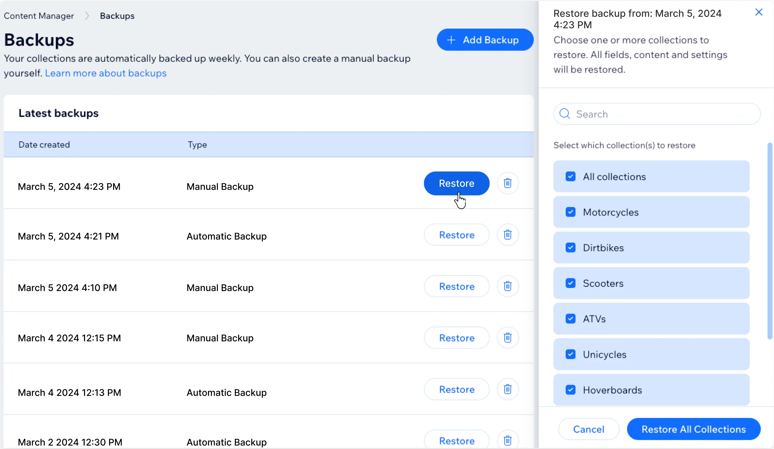 Create Secure Backups