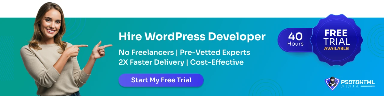 Hire WordPress Developers - $18 per Hour - $2050 per Month