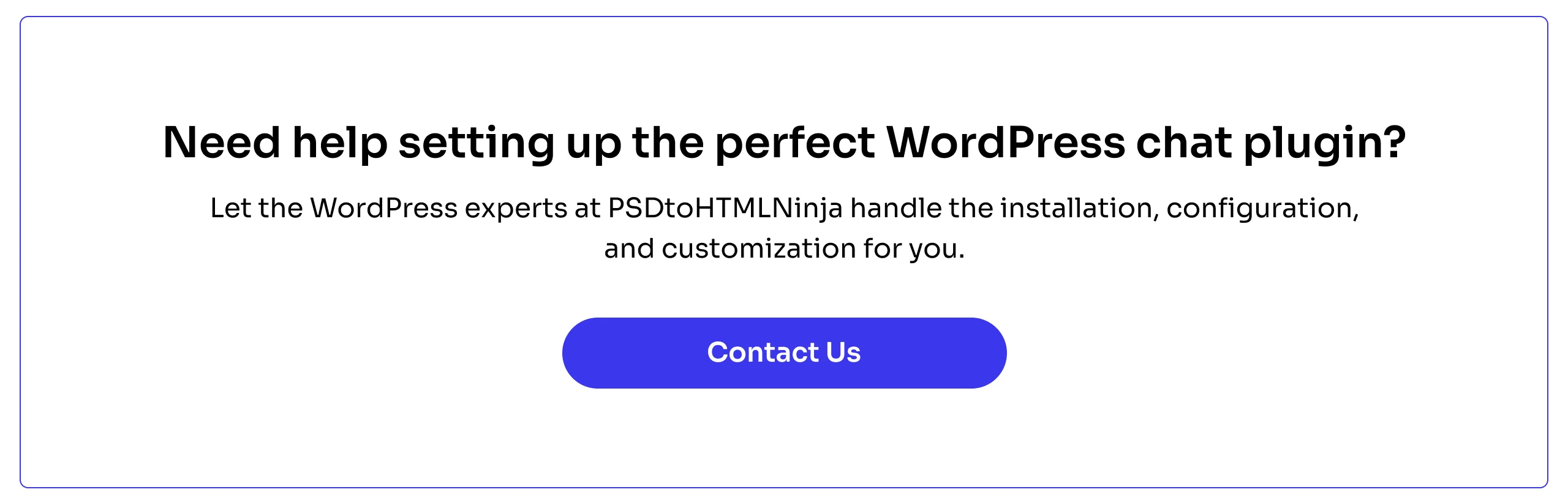 Need help setting us the perfect wordpress chat plugin