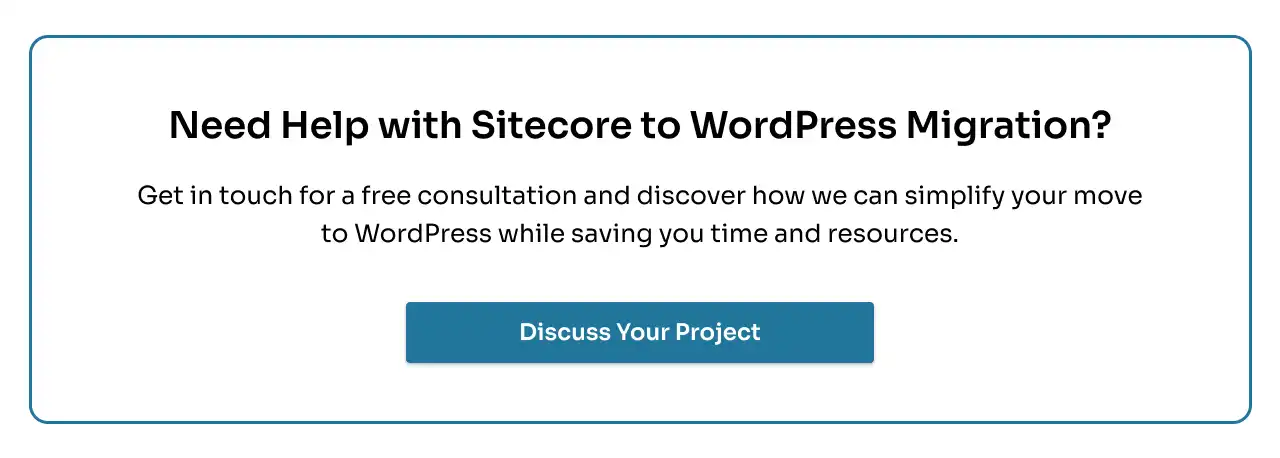 Need help with sitecore to wordpress migration
