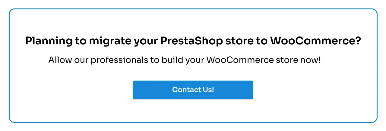 Planning to migrate your prestashop store to woocommerce