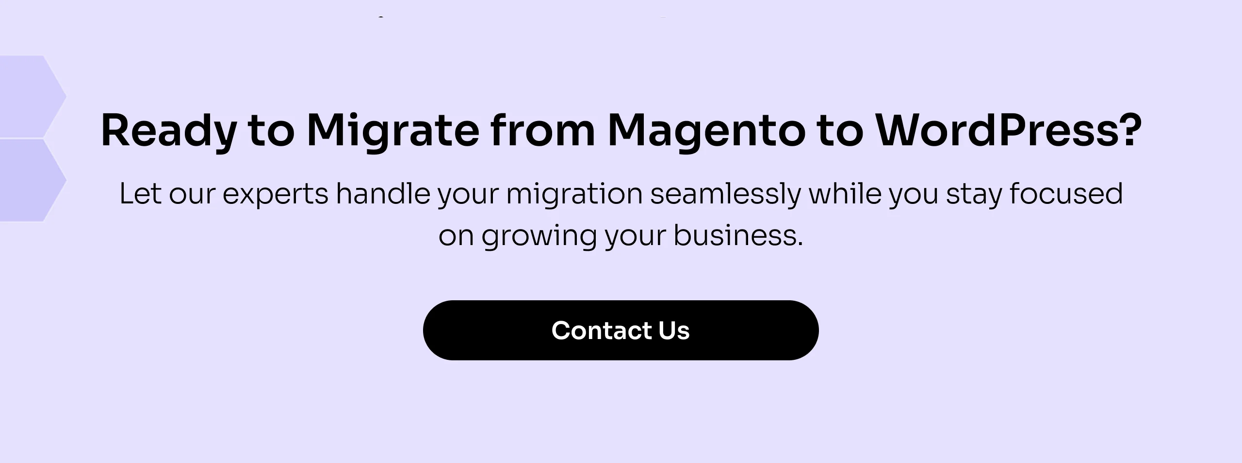 Contact Us - Magento to WordPress Migration