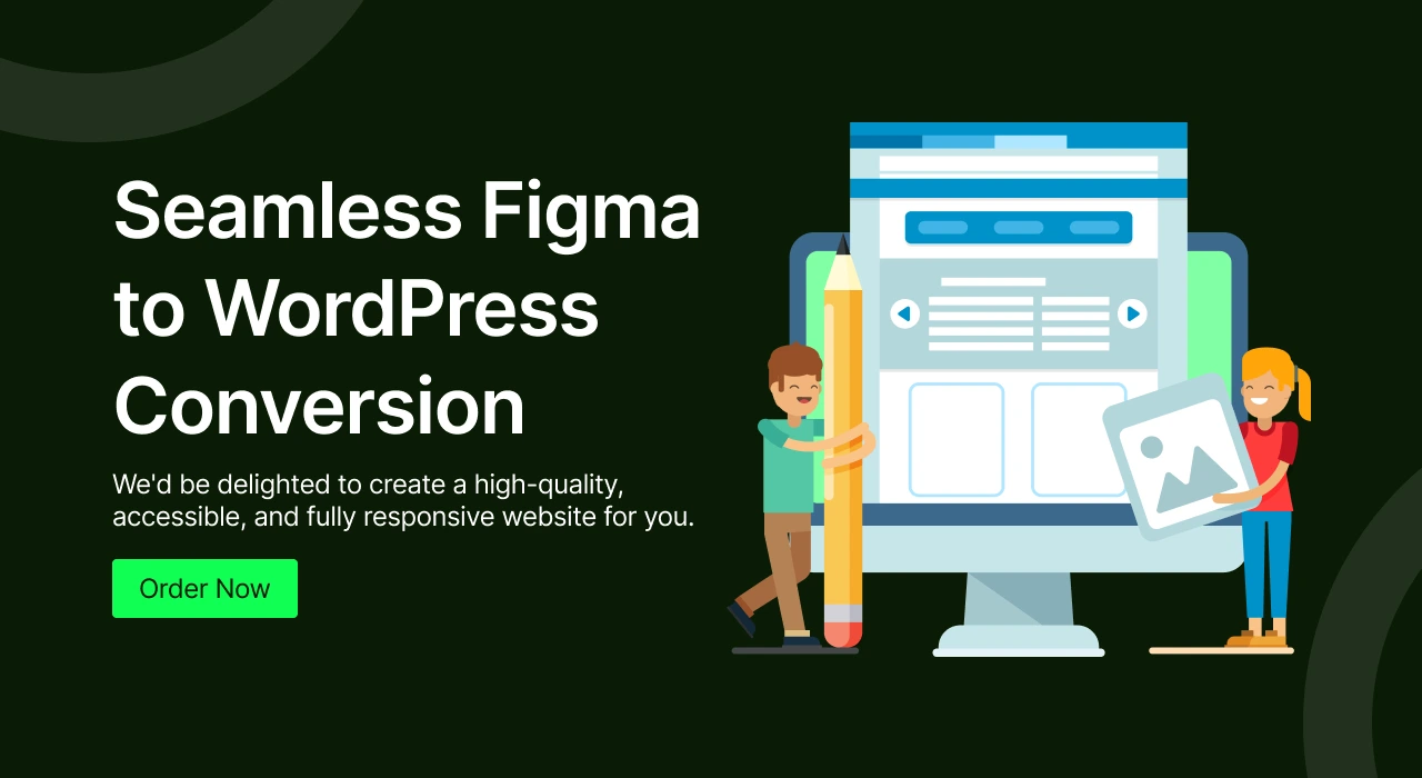 Seamless figma to wordpress conversion