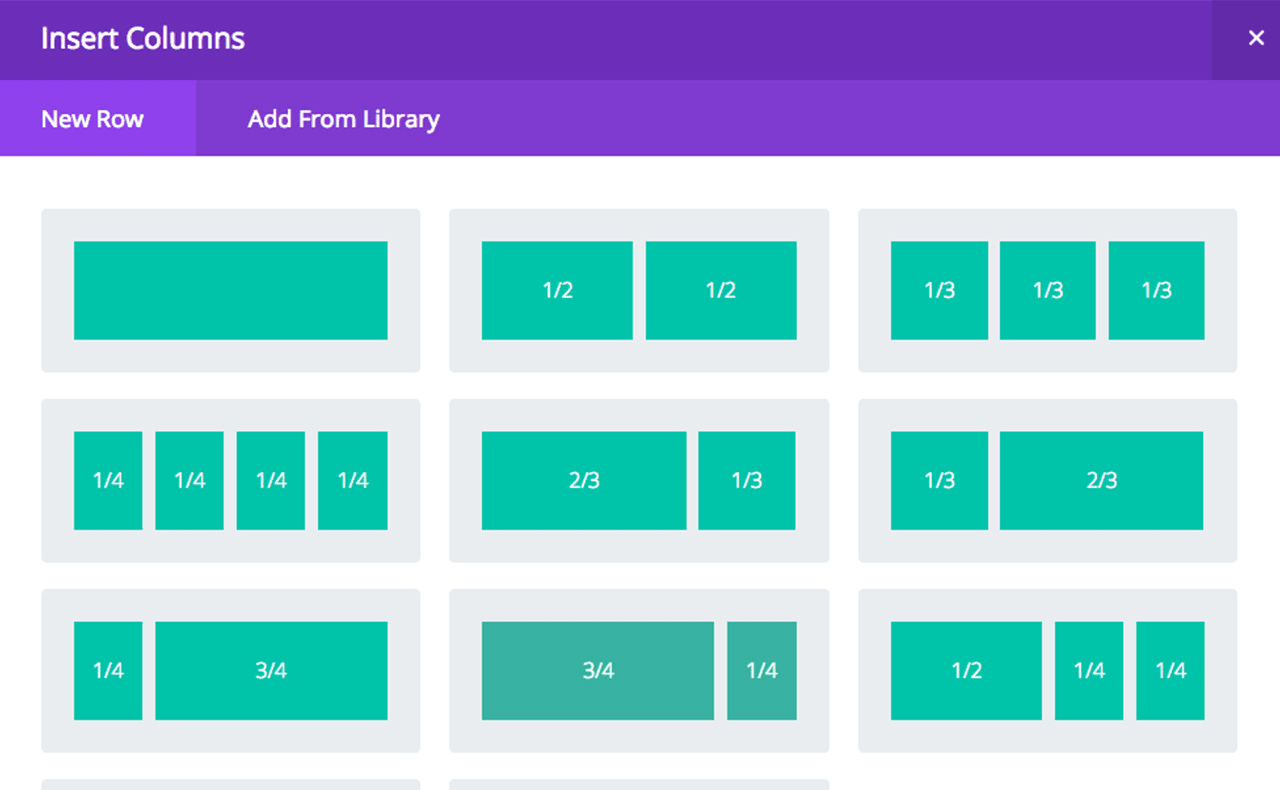 Building Sections and Rows in Divi