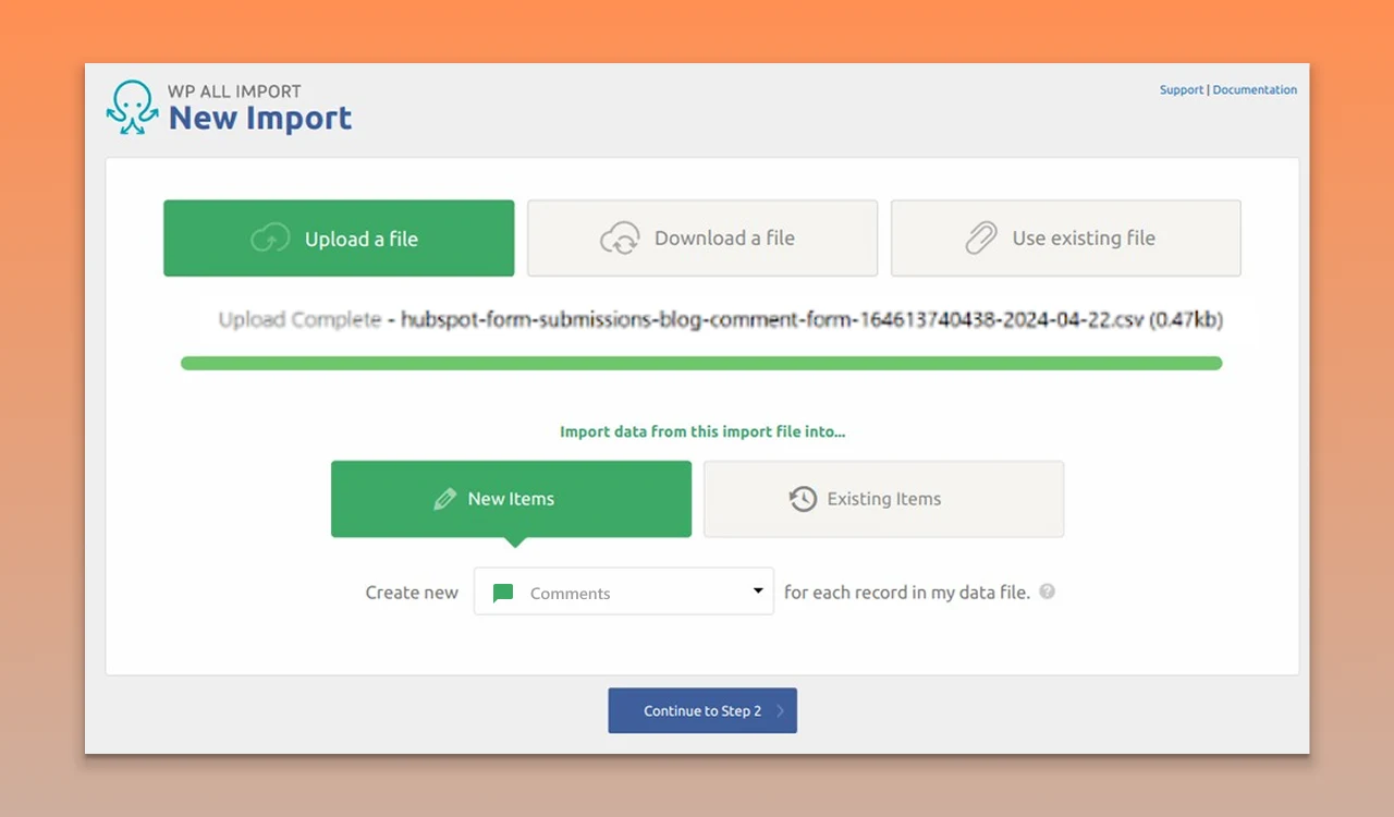 Select All Import New Import