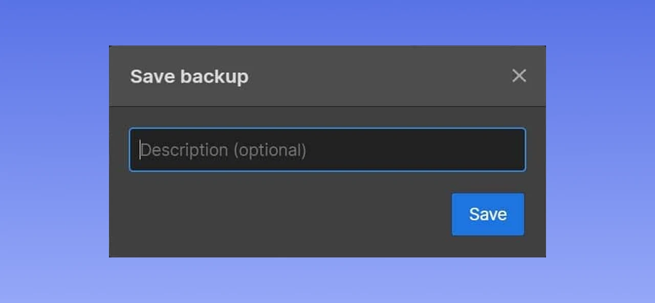 Take A Backup of Your Webflow Website