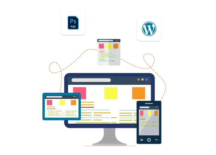 An Easy Guideline for PSD to Responsive WordPress Website Conversion