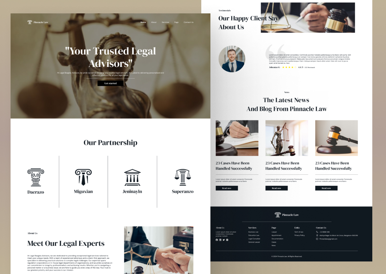 Lawyer Website
