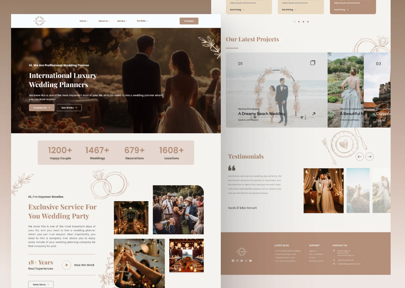 Wedding Planning Website